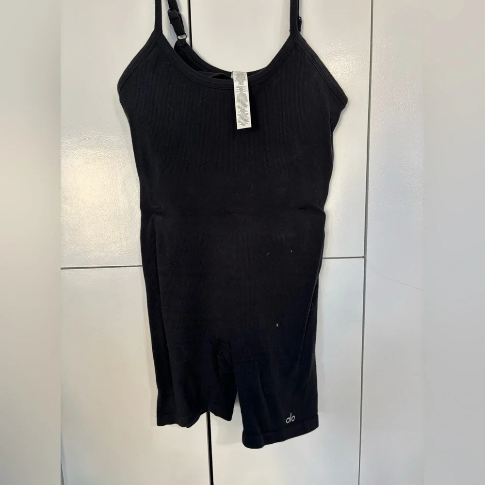 ALO Yoga Black Bodysuit